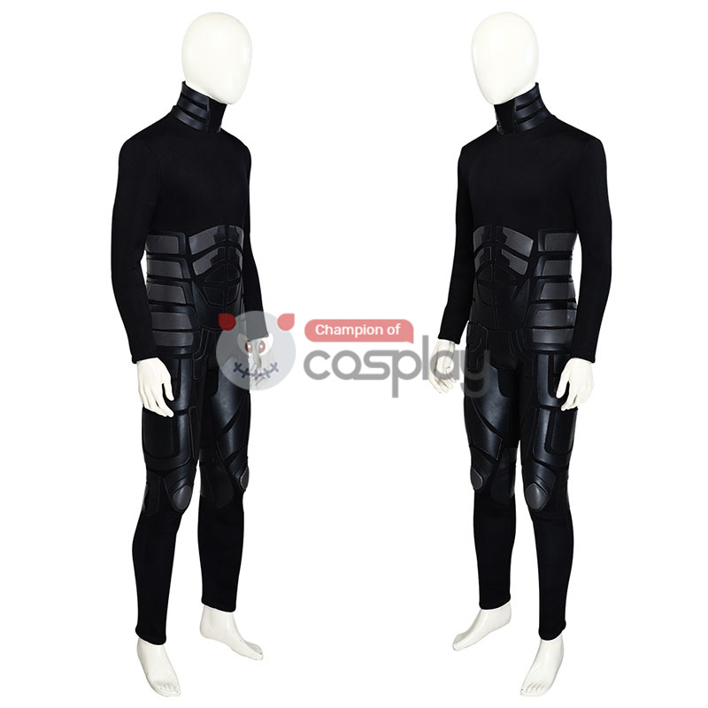 Knight Bruce Wayne Costume 2022 Robert Pattinson Halloween Suit