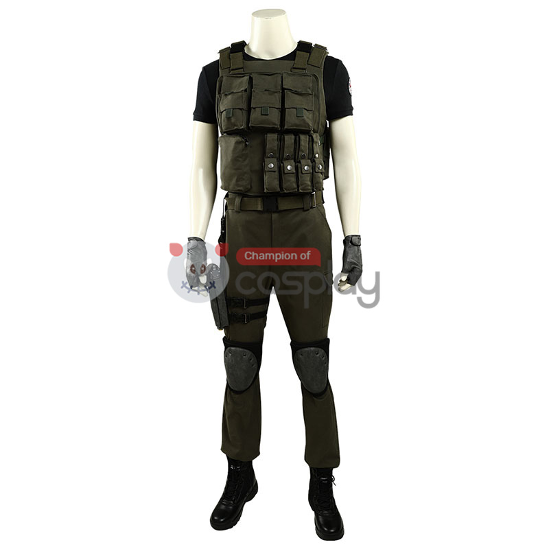 Carlos Oliveira Costume Resident Evil 3 Remake Cosplay Costume