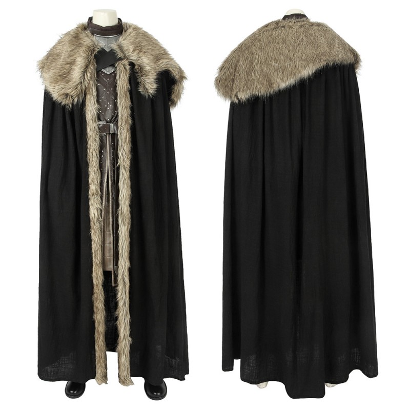 Jon Snow Costume Aegon House Stark Cosplay Suit