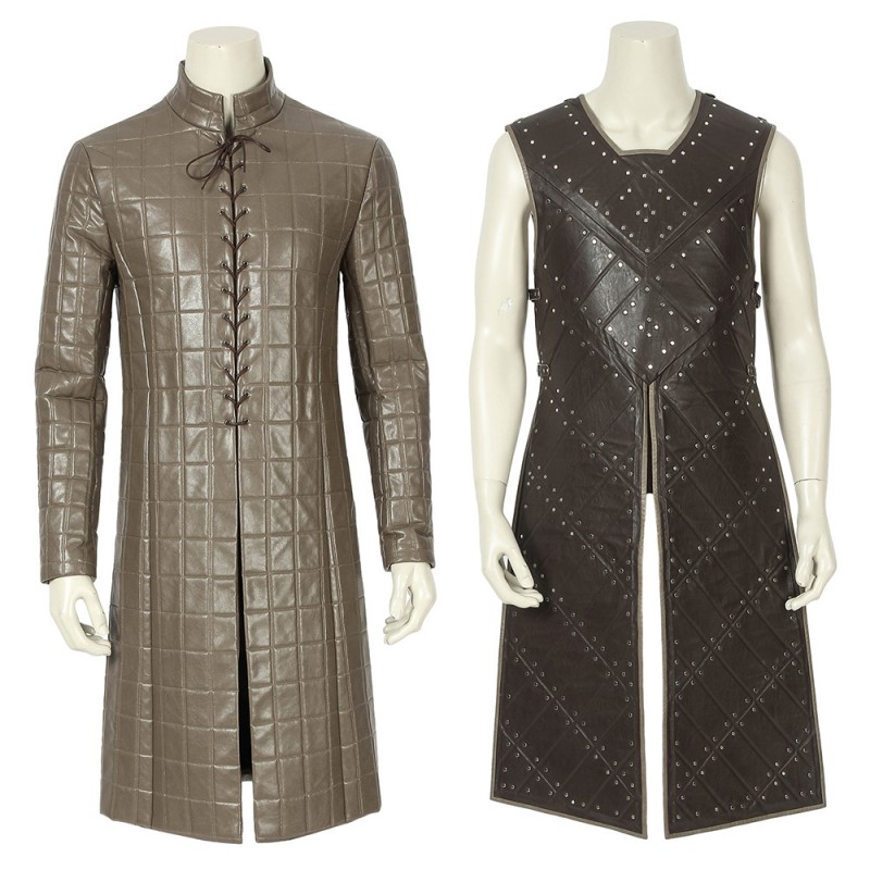 Jon Snow Costume Aegon House Stark Cosplay Suit