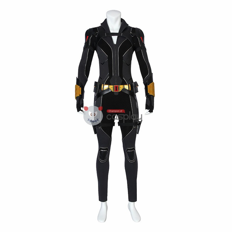 2021 New Black Widow Suit Natasha Romanoff Cosplay Costume Top Level