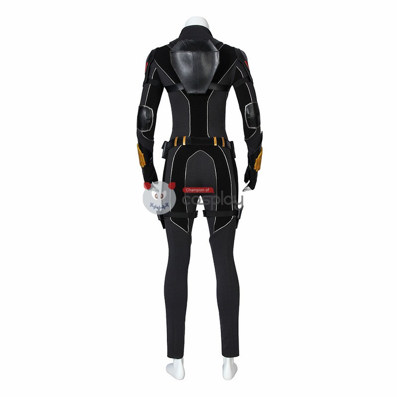 2021 New Black Widow Suit Natasha Romanoff Cosplay Costume Top Level