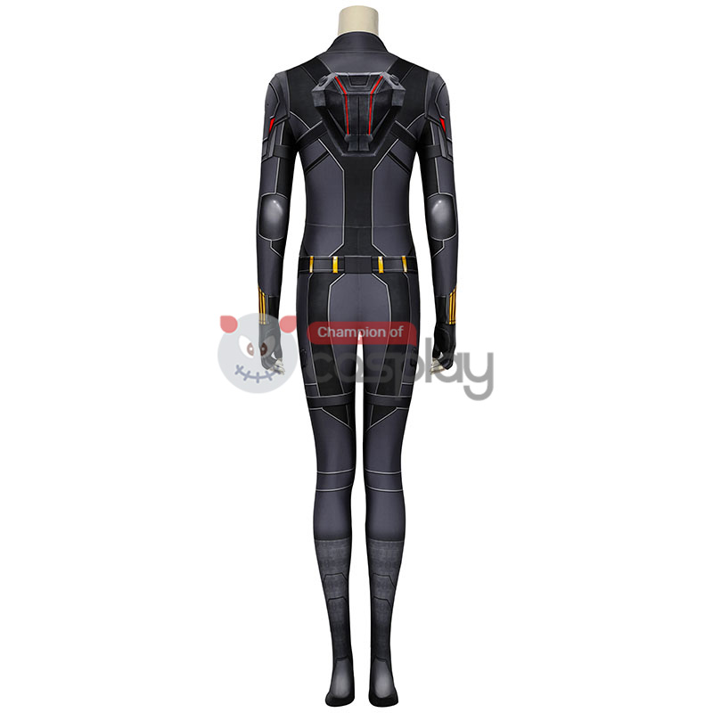 Natasha Romanoff Black Jumpsuit 2020 Movie Black Widow Cosplay Costume