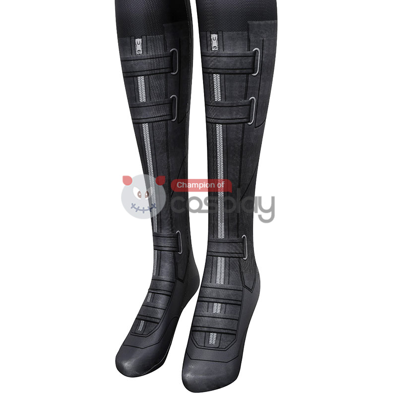 Natasha Romanoff Black Jumpsuit 2020 Movie Black Widow Cosplay Costume
