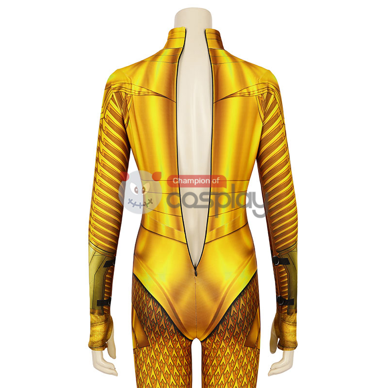 Diana Prince Polyester Zentai Jumpsuit Woman 1984 Golden Cosplay Costume