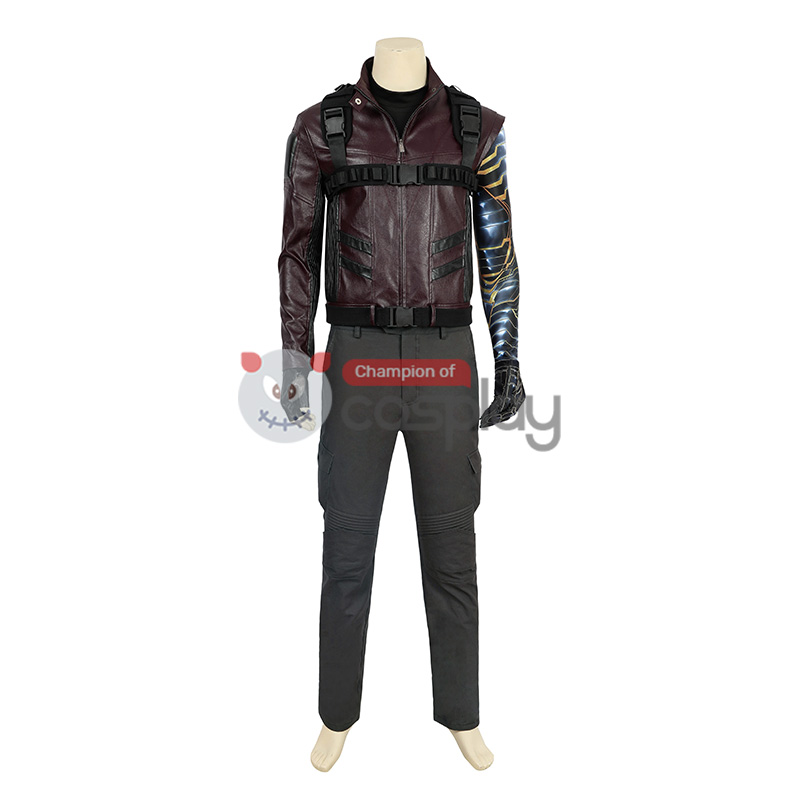 Bucky Barnes Costume The Falcon and the Winter Soldier Bucky Barnes Cosplay Costume