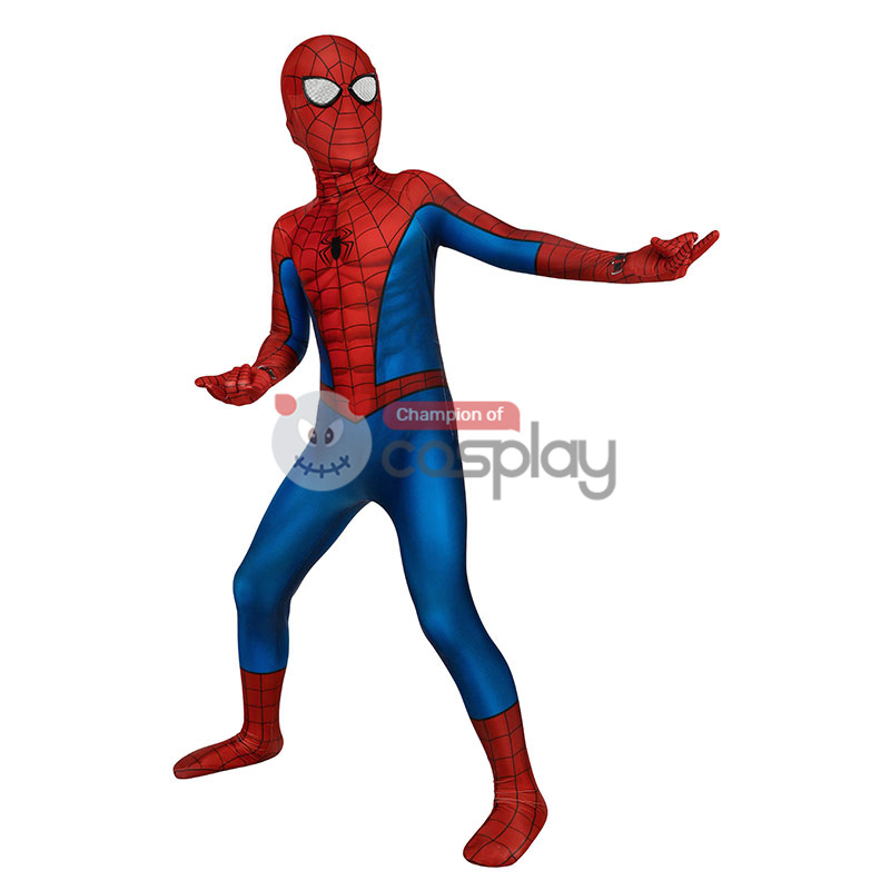 Kids Spiderman Jumpsuit Marvel Spider Man PS4 Cosplay Costume - Champion  Cosplay