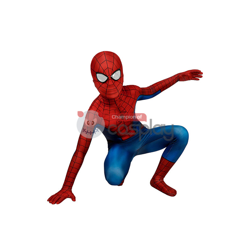 Kids Spider-Man Jumpsuit Spiderman Classic Ultimate Cosplay Costume