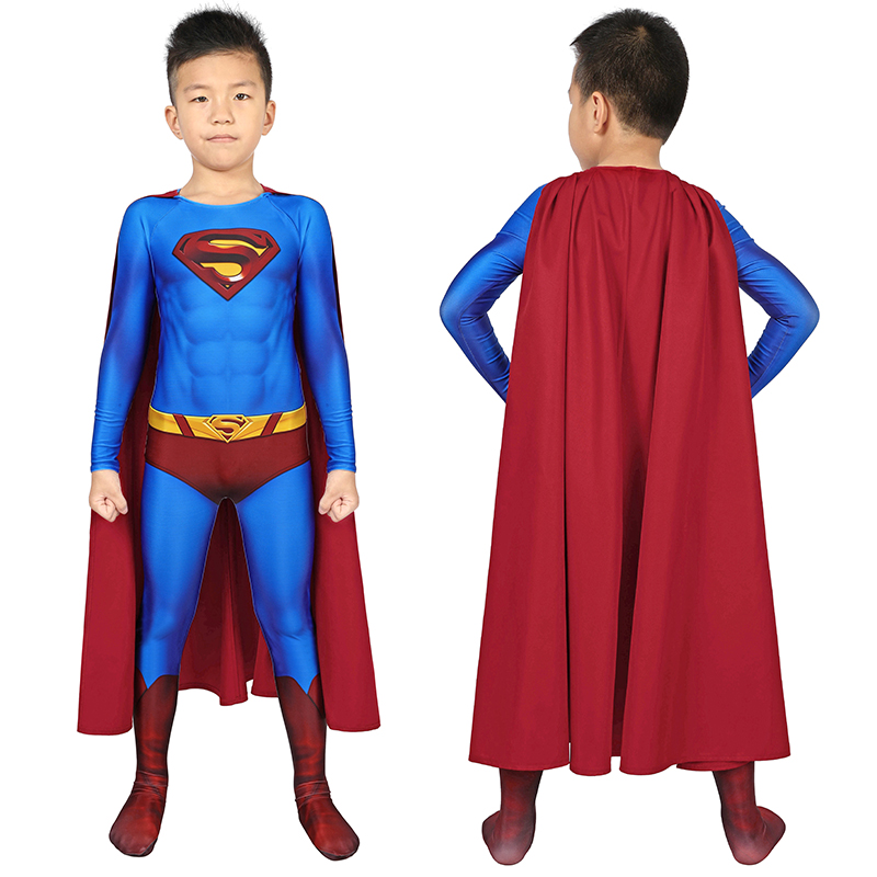 Children Return Clark Costume Polyester Bodysuit by CCosplay