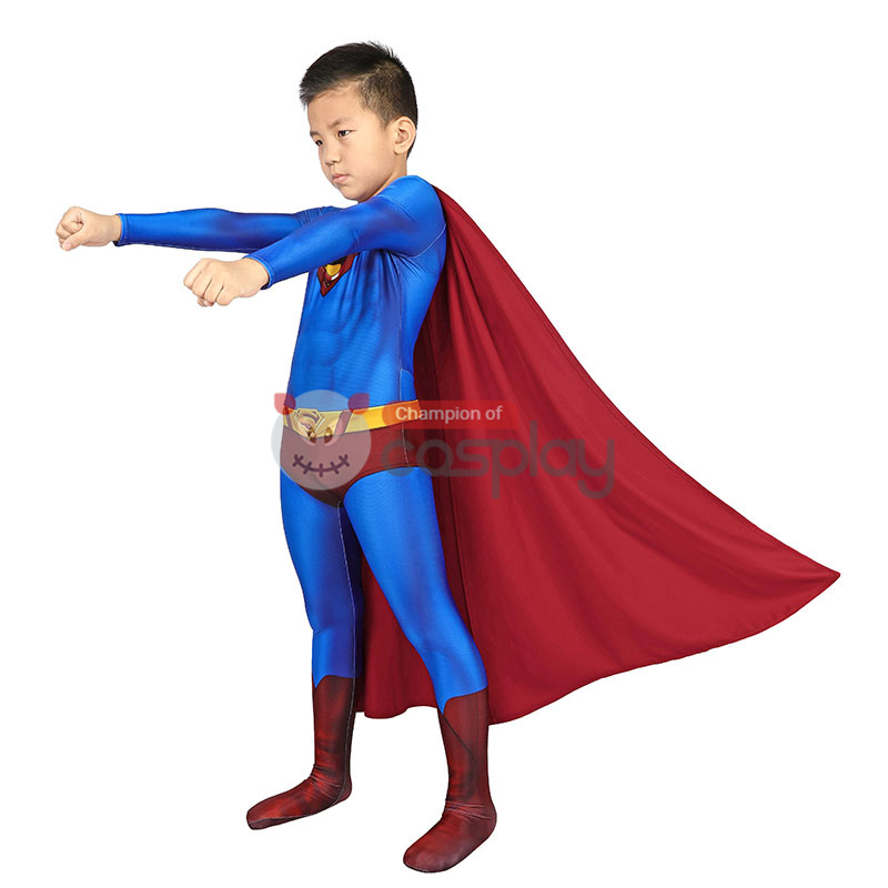 Kids Superman Jumpsuit Superman Returns Superman Clark Kent Cosplay Costume
