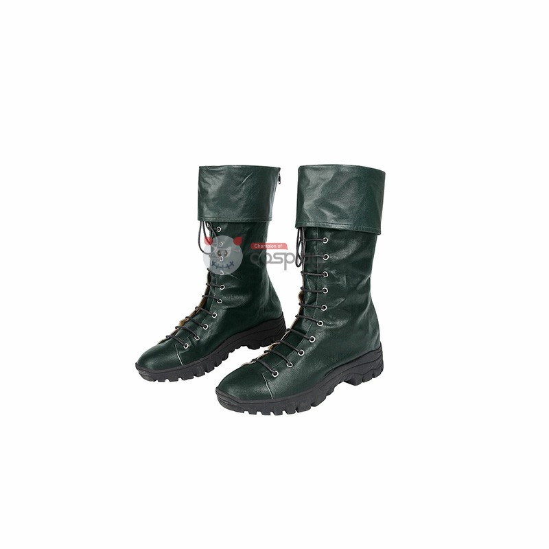 Oliver Queen Cosplay Costume S8 Green Suit
