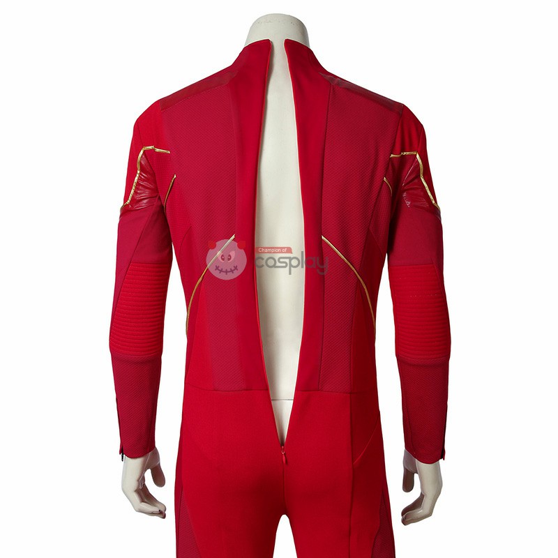 Halloween Barry Allen Cosplay Costume TF S6 Suit