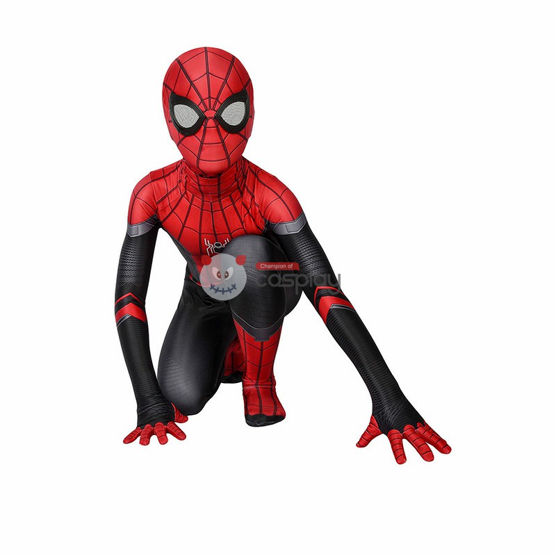 Kids Spider Man Costumes Peter Parker Spider-Man Far From Home Cosplay Costumes