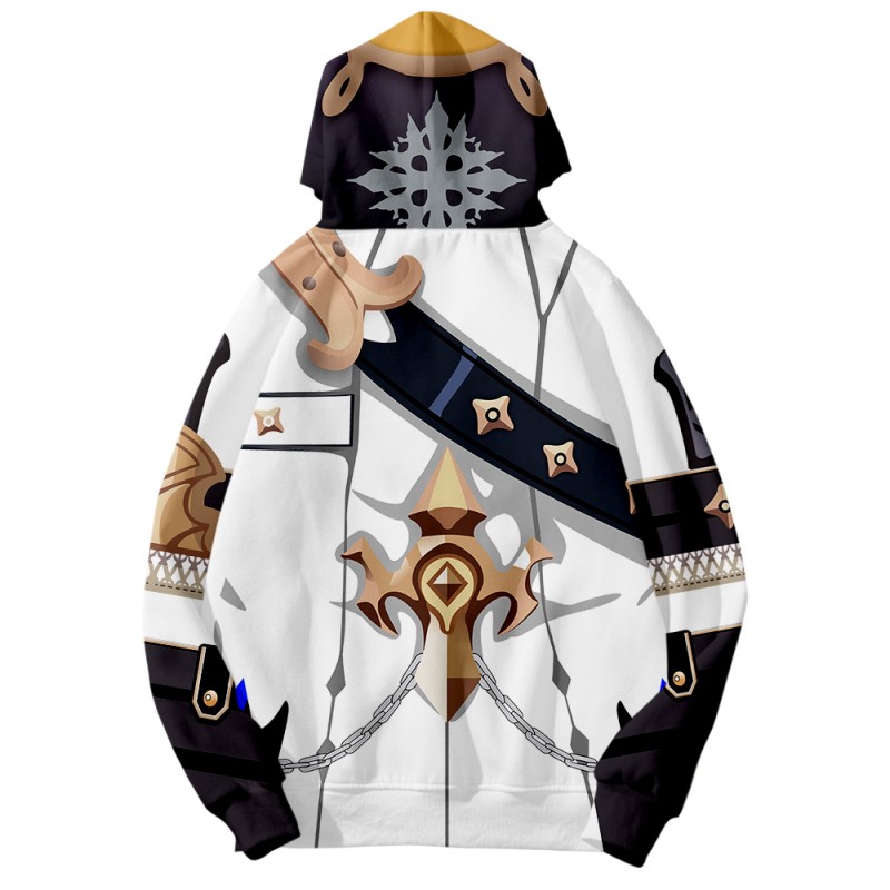 Genshin Impact Albedo 3D Print Hoodies Fashion