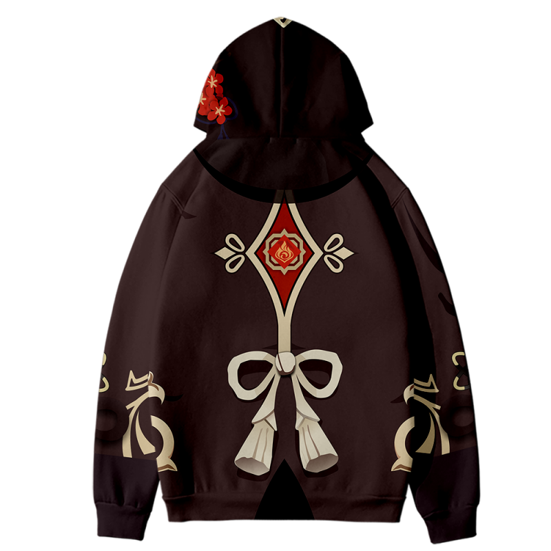 Game Genshin Impact Pullover Hu Tao Hoodies
