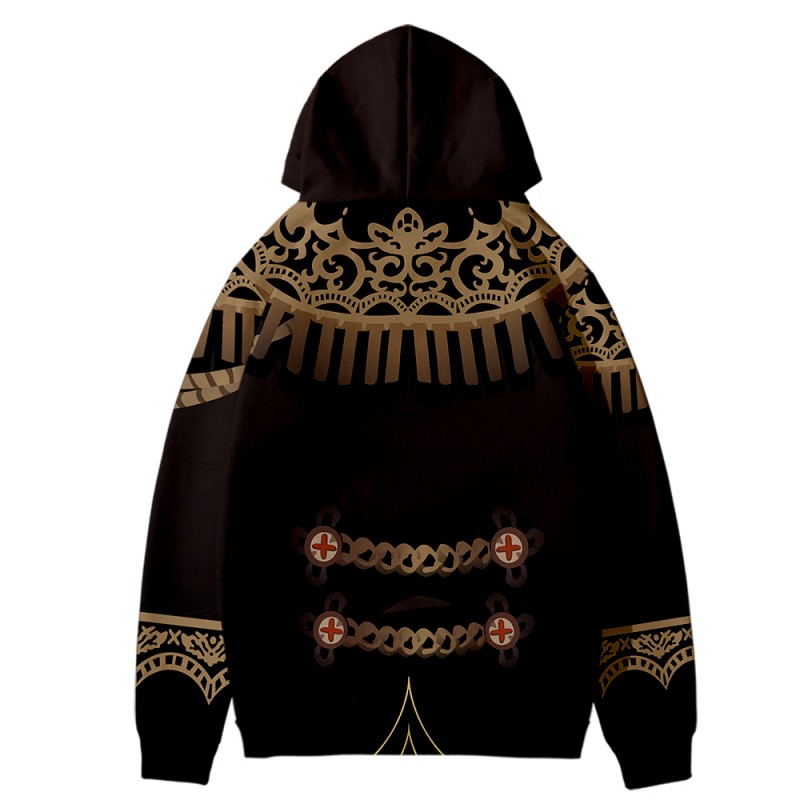 Game Genshin Impact Streetwear Diluc 3D Print Hoodie