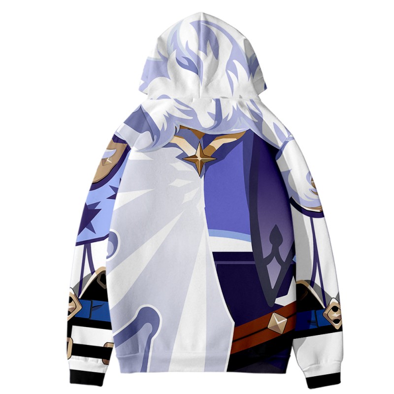 Genshin Impact Kaeya Streetwear 3D Print Hoodies