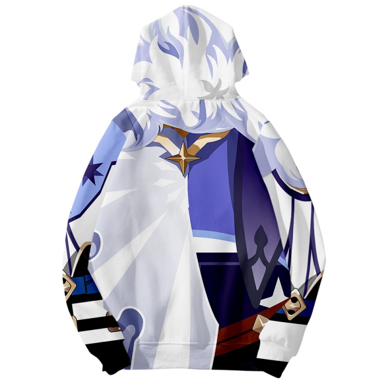 Genshin Impact Kaeya Streetwear 3D Print Hoodies