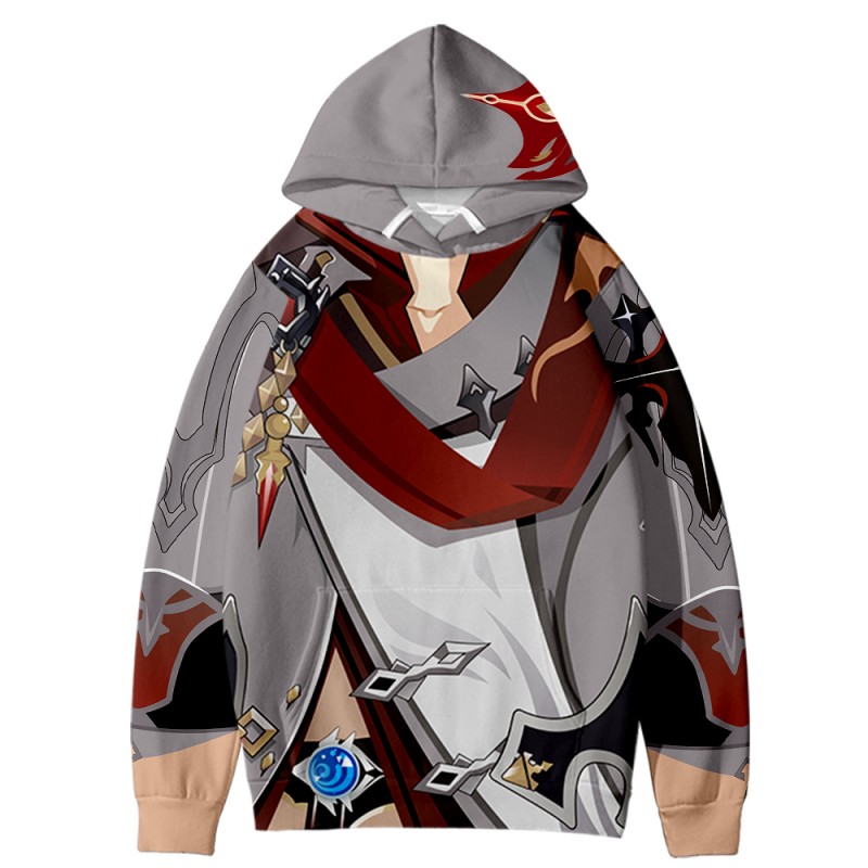 Game Genshin Impact Sweatshirt Tartaglia 3D Print Hoodie