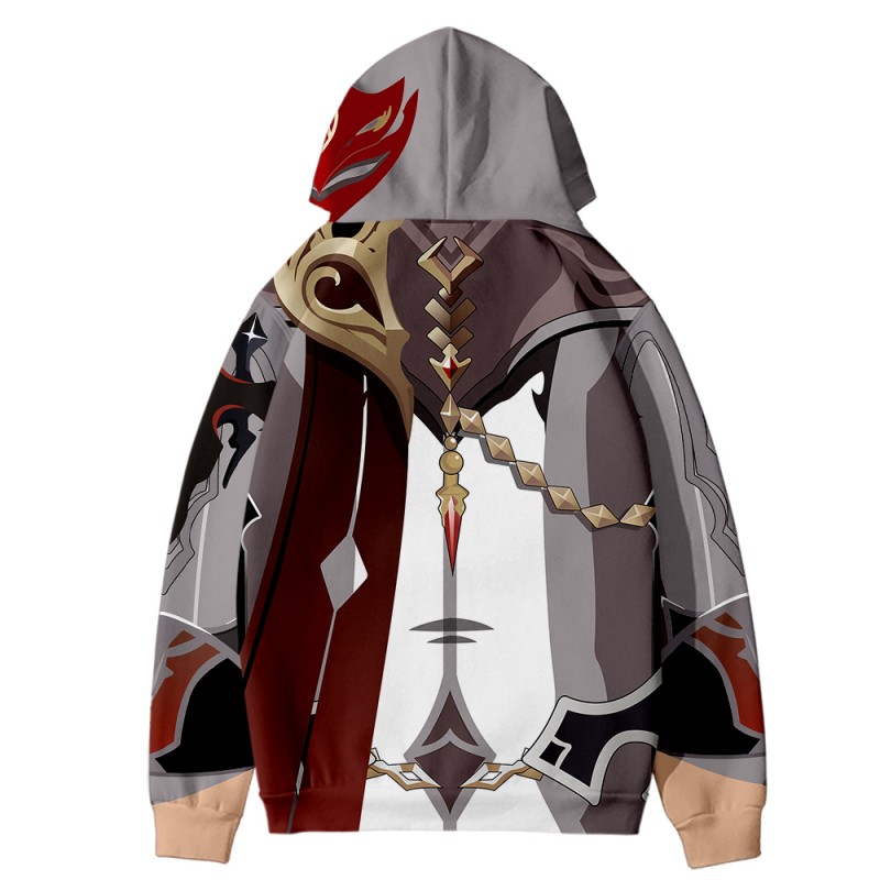 Game Genshin Impact Sweatshirt Tartaglia 3D Print Hoodie