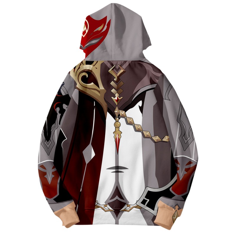 Game Genshin Impact Sweatshirt Tartaglia 3D Print Hoodie
