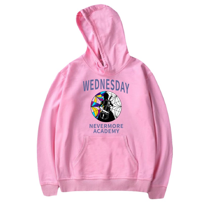Wednesday The Addams Family Print Hoodies Fashion Unisex