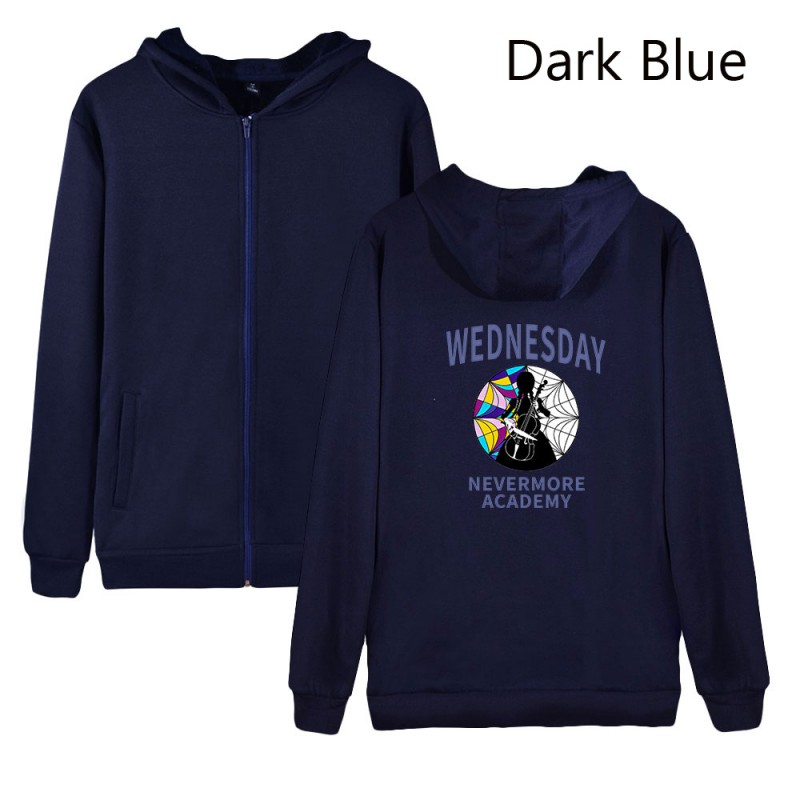 Wednesday The Addams Family Print Hoodies Fashion Unisex