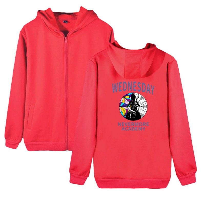 Wednesday The Addams Family Print Hoodies Fashion Unisex