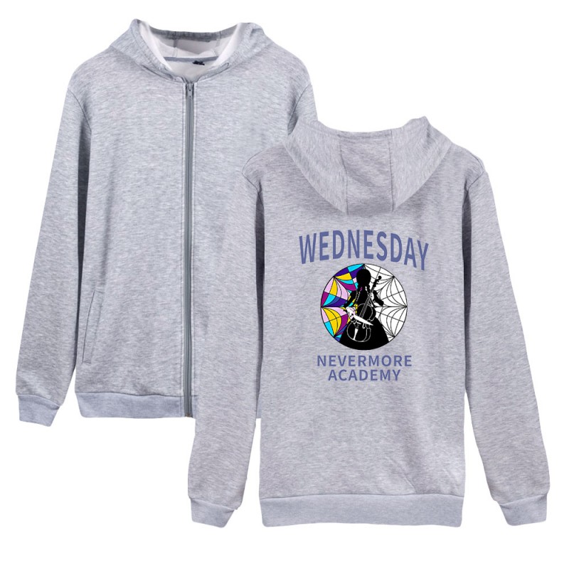 Wednesday The Addams Family Print Hoodies Fashion Unisex