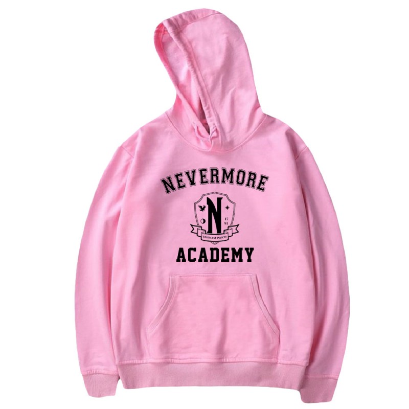 Wednesday Pullover Wednesday Addams Nevermore Academy Hoodie Unisex