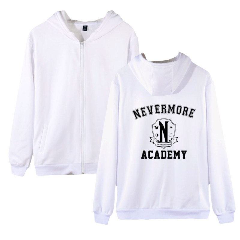 Wednesday Pullover Wednesday Addams Nevermore Academy Hoodie Unisex