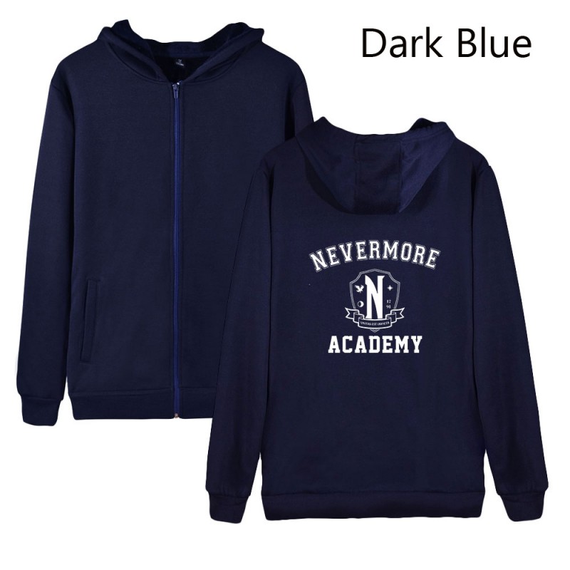 Wednesday Pullover Wednesday Addams Nevermore Academy Hoodie Unisex