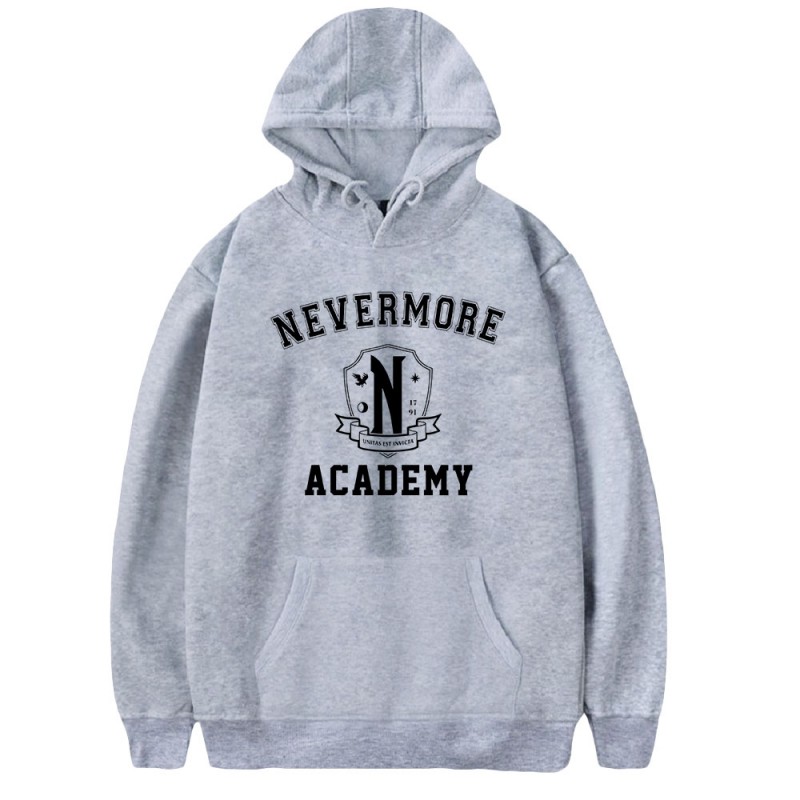 Wednesday Pullover Wednesday Addams Nevermore Academy Hoodie Unisex