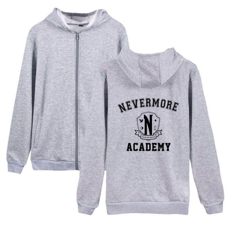 Wednesday Pullover Wednesday Addams Nevermore Academy Hoodie Unisex