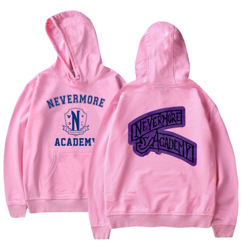Wednesday Addams Pullover Nevermore Academy Hoodies Fashion Unisex