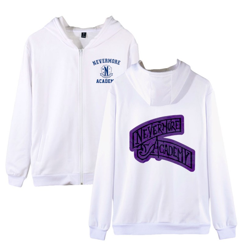 Wednesday Addams Pullover Nevermore Academy Hoodies Fashion Unisex