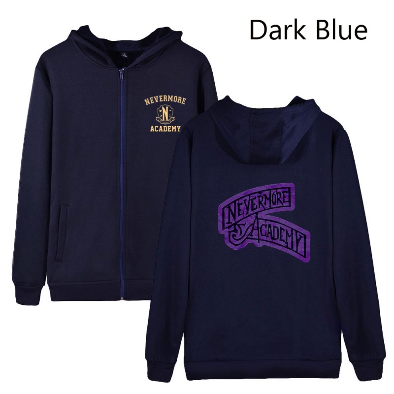Wednesday Addams Pullover Nevermore Academy Hoodies Fashion Unisex