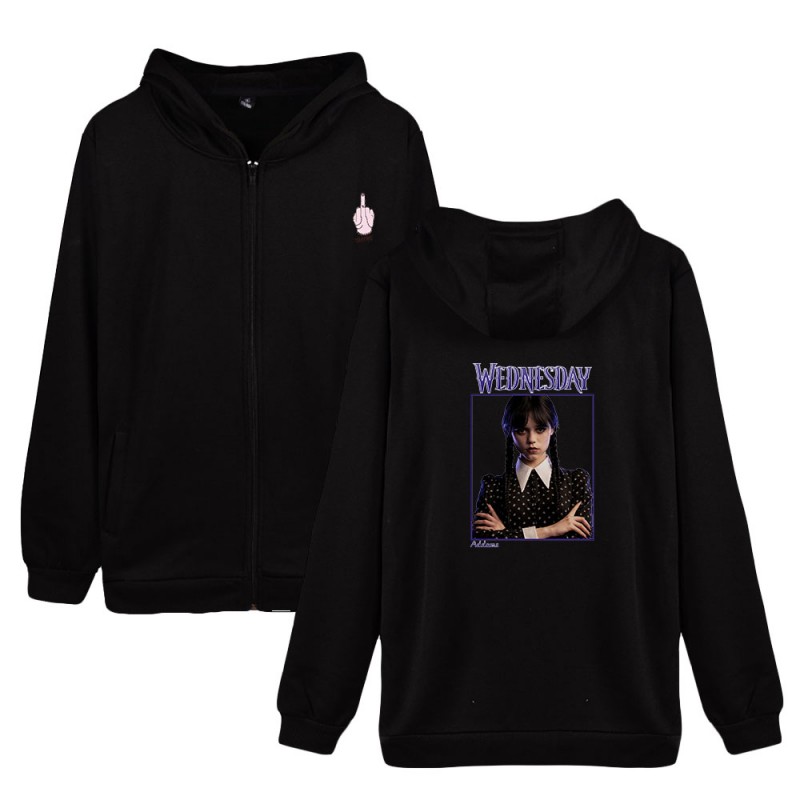 Wednesday Addams Pullover The Addams Family Fashion Hoodie Unisex