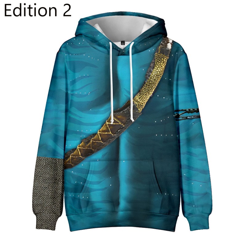 Jake Sully Sweatshirt Avatar 2 The Way of Water Cosplay Hoodies