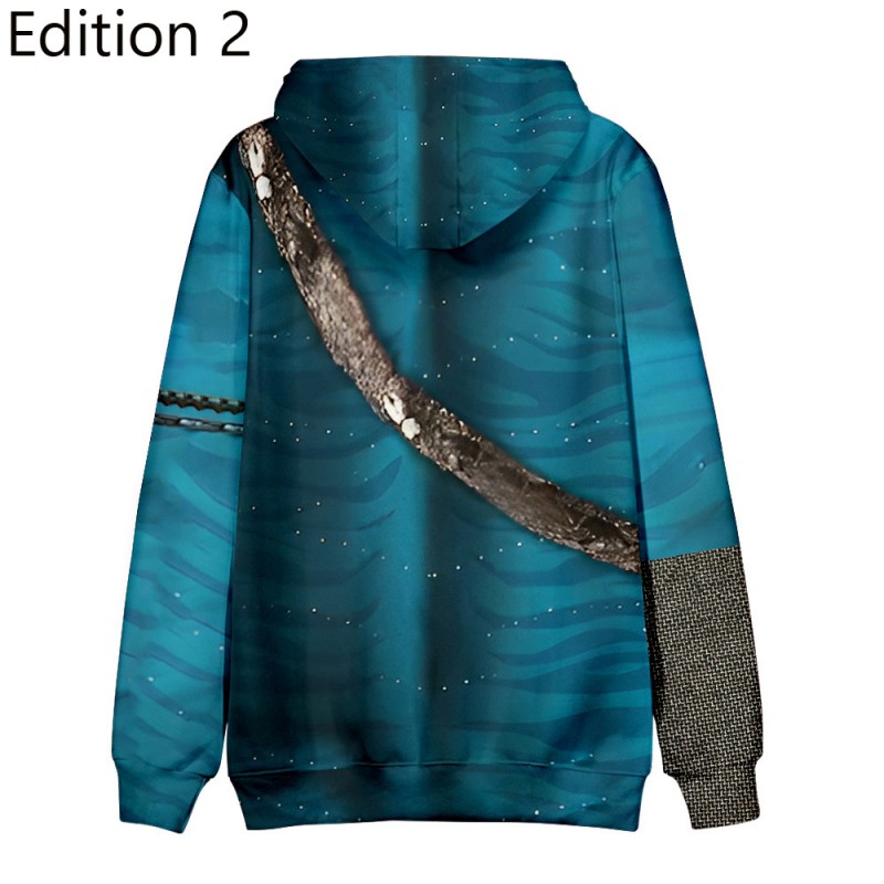 Jake Sully Sweatshirt Avatar 2 The Way of Water Cosplay Hoodies
