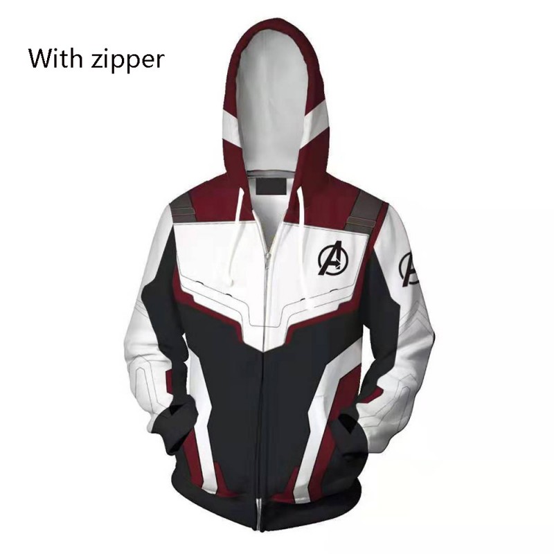 Avengers 4 Sweatshirts Avengers Endgame Quantum Realm 3D Hoodie