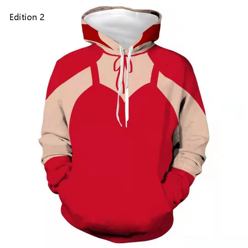 Wanda Cosplay Costumes WandaVision Zip Up Hoodies