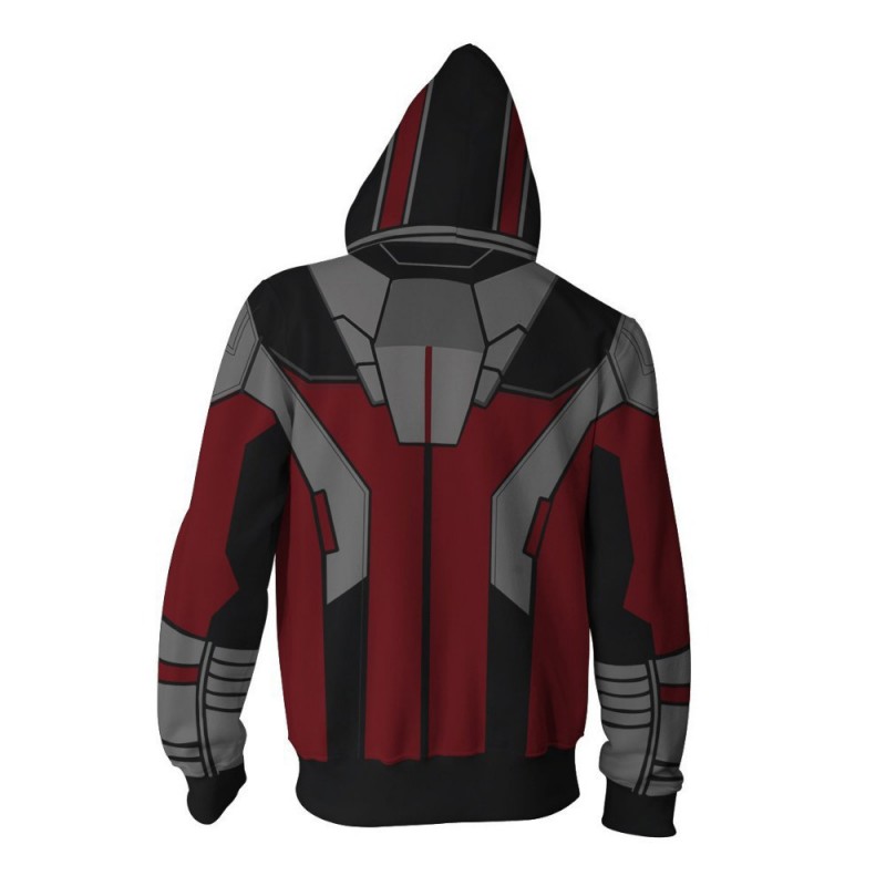 Ant-Man 3 Zip Up Hoodie Ant-Man and The Wasp Quantumania 3D Sweatshirts