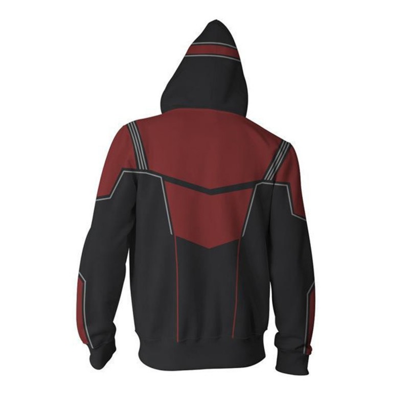 Ant-Man 3 Zip Up Hoodie Ant-Man and The Wasp Quantumania 3D Sweatshirts