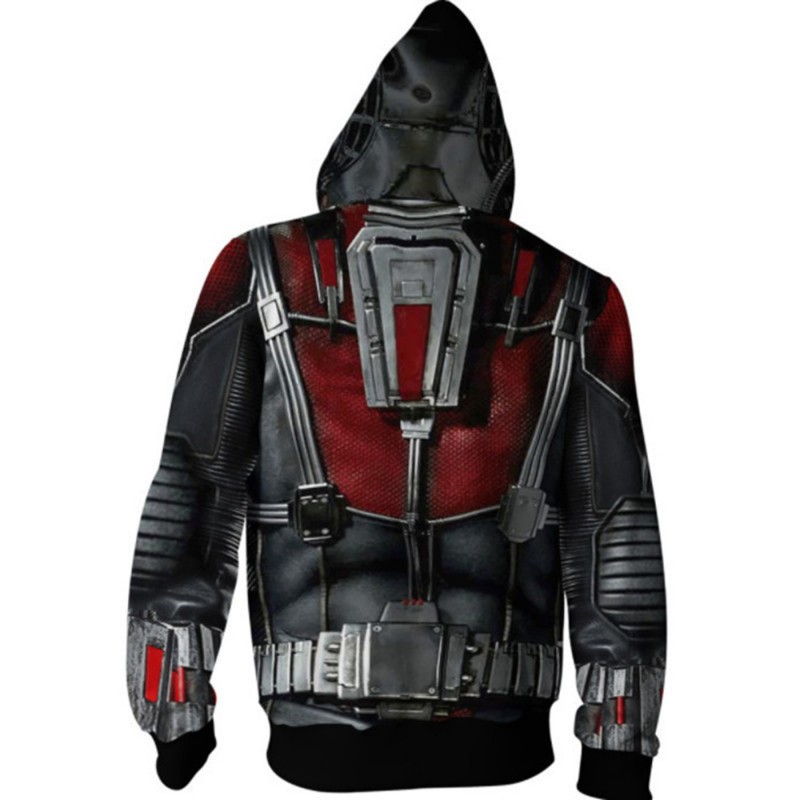 Ant-Man 3 Zip Up Hoodie Ant-Man and The Wasp Quantumania 3D Sweatshirts