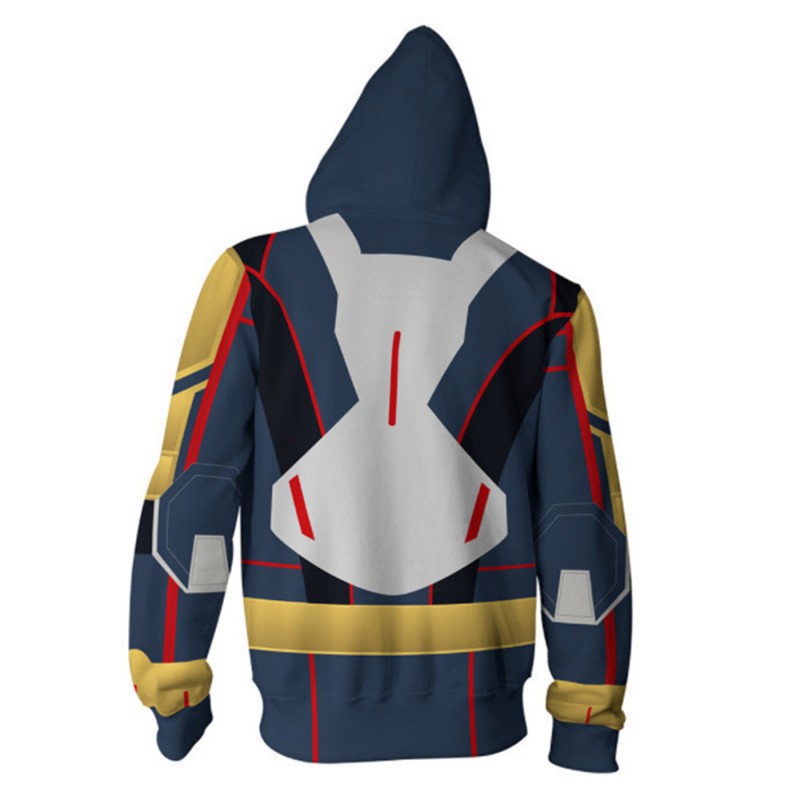 Ant-Man 3 Zip Up Hoodie Ant-Man and The Wasp Quantumania 3D Sweatshirts