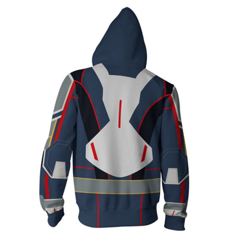 Ant-Man 3 Zip Up Hoodie Ant-Man and The Wasp Quantumania 3D Sweatshirts