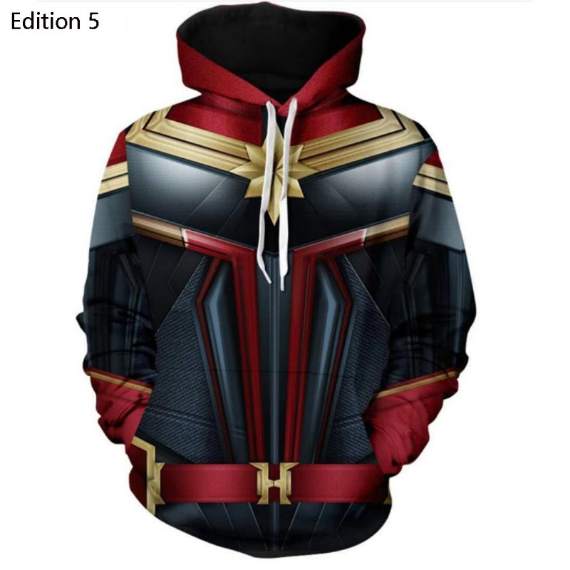 Avengers 4 Endgame Hoodie Captain America Thor 3D Sweatshirts