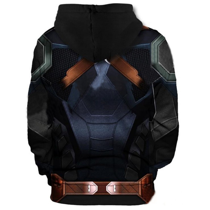 Avengers 4 Endgame Hoodie Captain America Thor 3D Sweatshirts