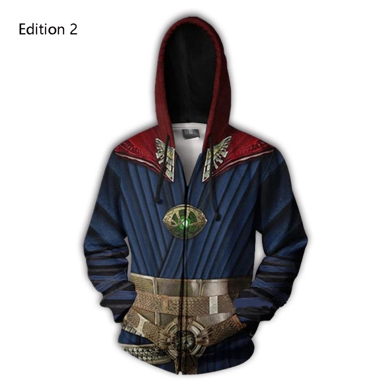 Doctor Strange in the Multiverse of Madness Cosplay Hoodie 3D Sweatshirts